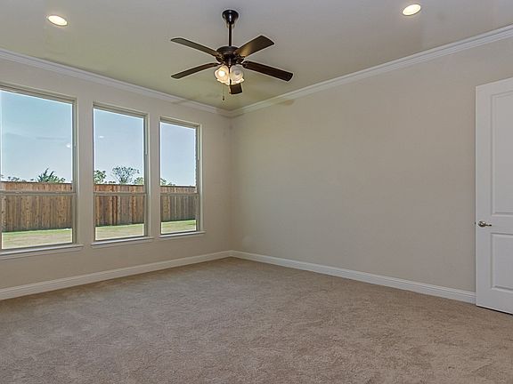 Spacious master bedroom