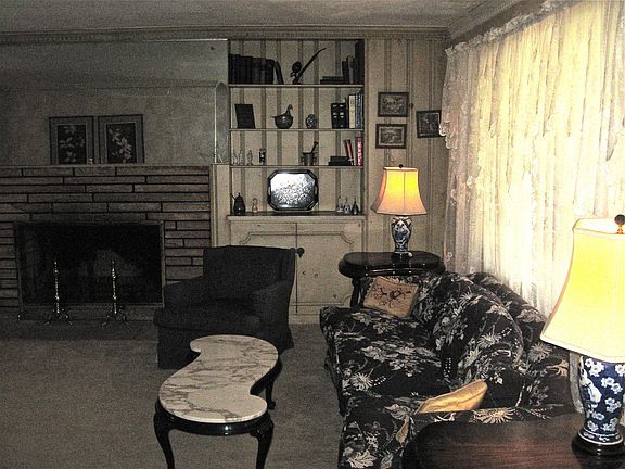 front of living room