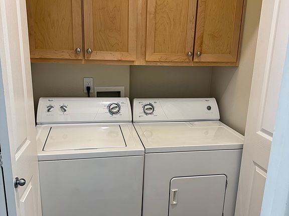 Laundry closet