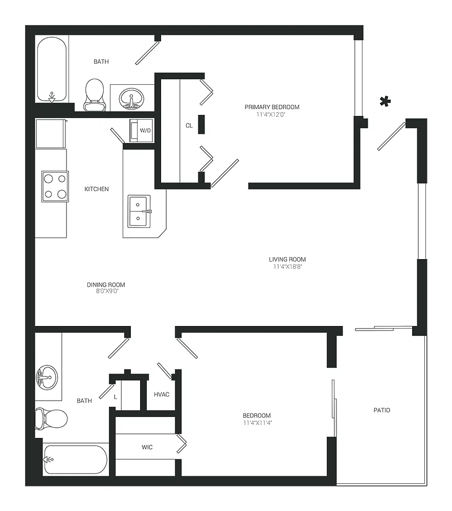 Floor plan The Arabian