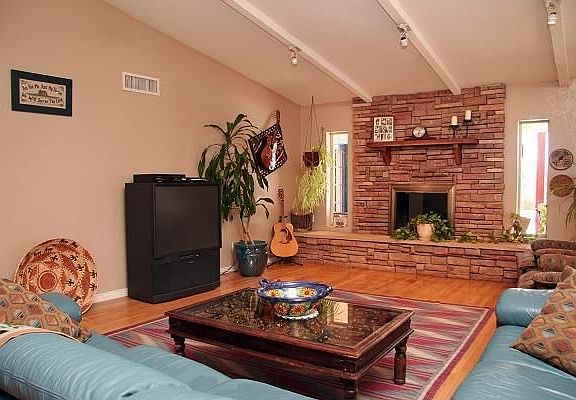 Beautiful Stone Fireplace