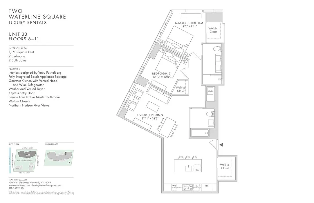 Floor plan Waterline 2: B10
