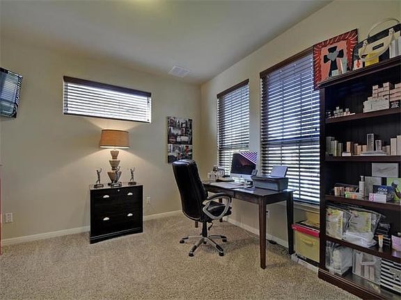 Check out this spacious home office!