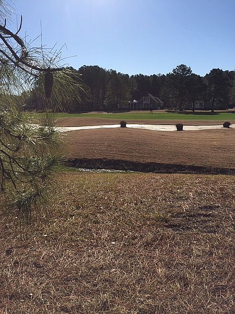 Rear overlooks 2nd fairway