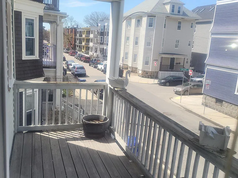 Front porch - exclusive to unit. new back porch. Runs the full length of the house.