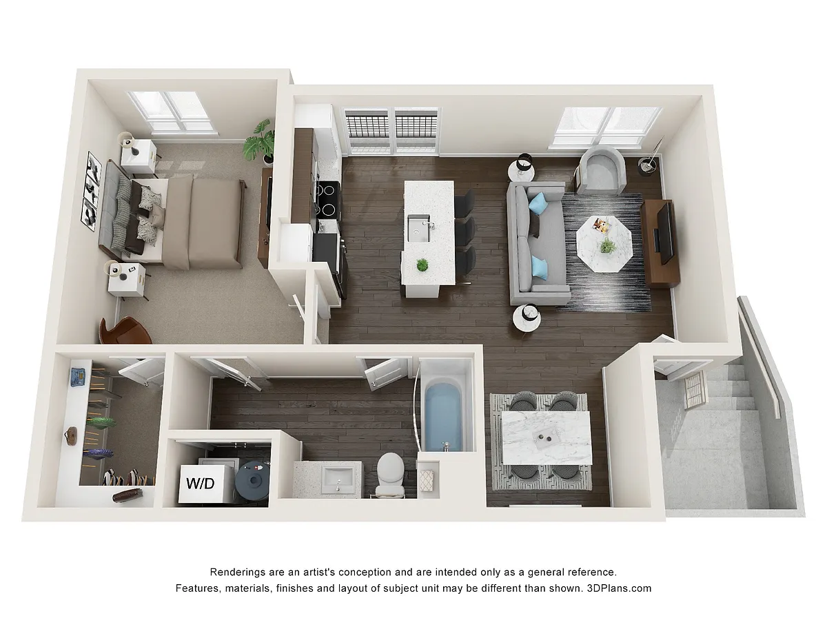 Floor plan Carriage + Garage
