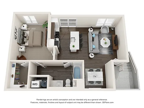 Floor plan Carriage + Garage