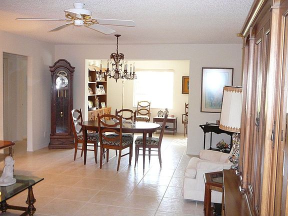 Dining room from living room