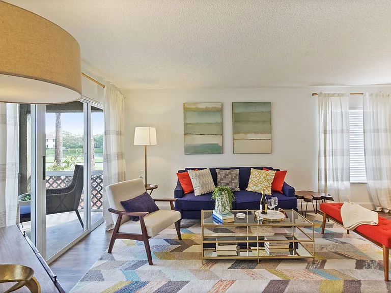 Two bedroom living room