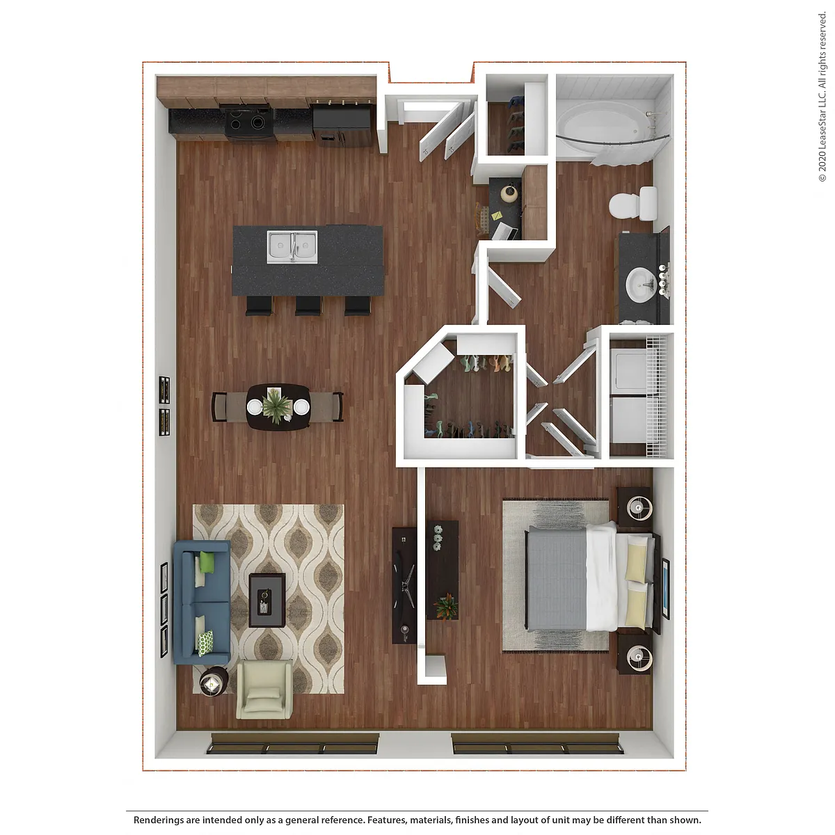 Floor plan A1 - Affordable 1