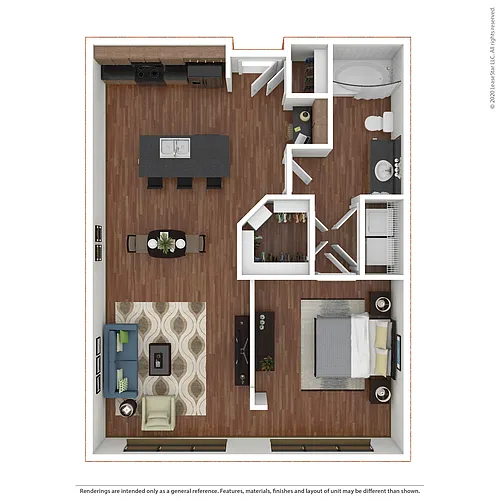 Floor plan A1 - Affordable 1