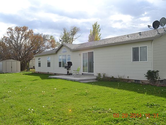 Rear Patio & Storage Shed