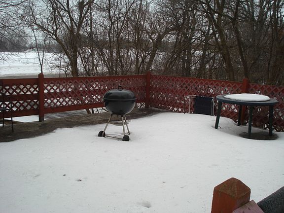 Huge Deck and Preserve View
