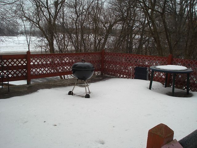 Huge Deck and Preserve View