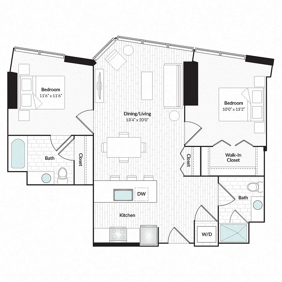Floor plan Mt Harvard