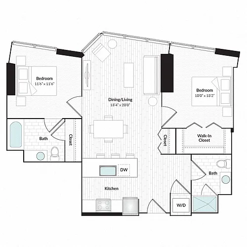 Floor plan Mt Harvard