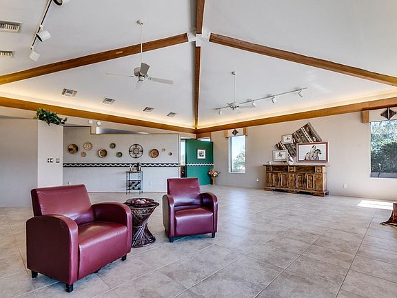 Vast, Beamed Cathedral Ceiling