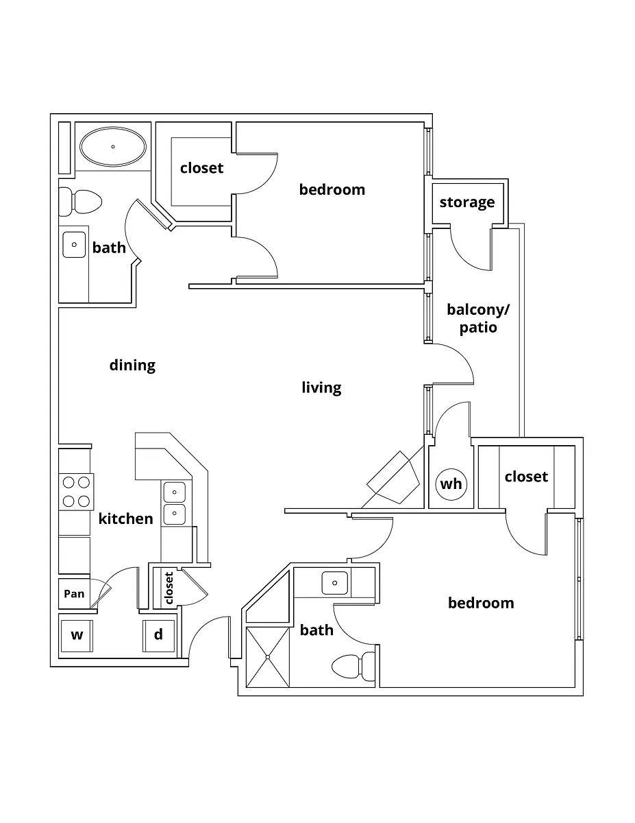Floor plan Azalea