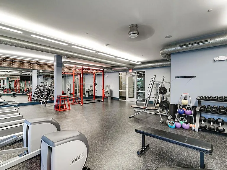 Our modern fitness center provides everything you need for a comprehensive strength or cardio workout.