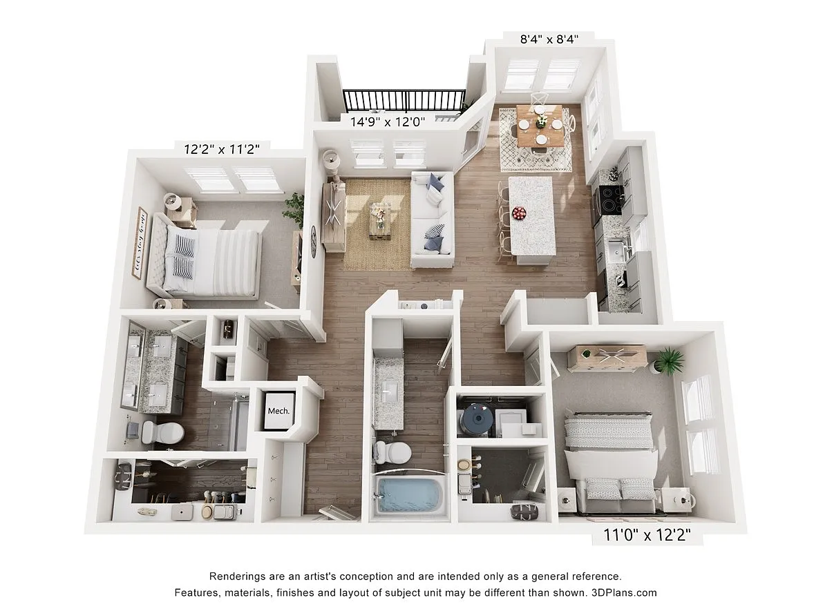 Floor plan B2