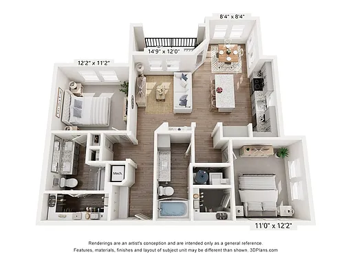 Floor plan B2