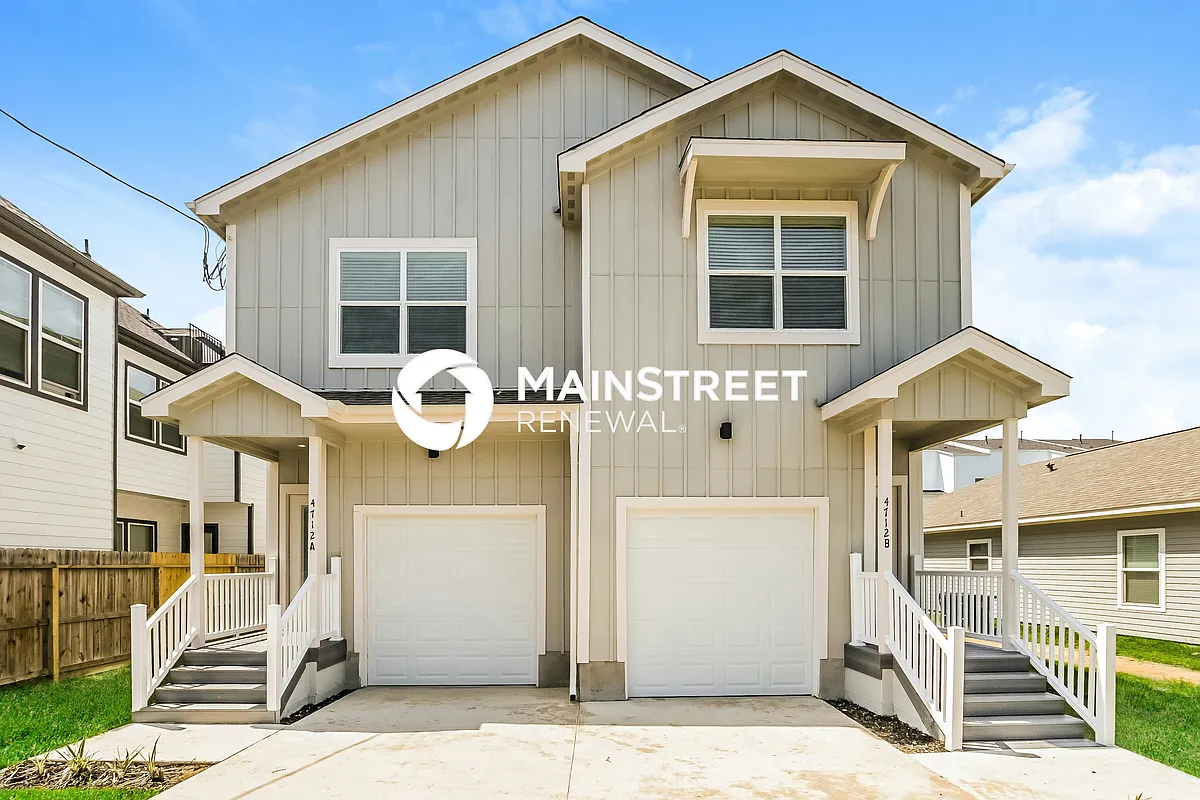 Photo 1 of 17 - 4712 Rawley St #B - Houston, TX Front View - 4712 Rawley St #B