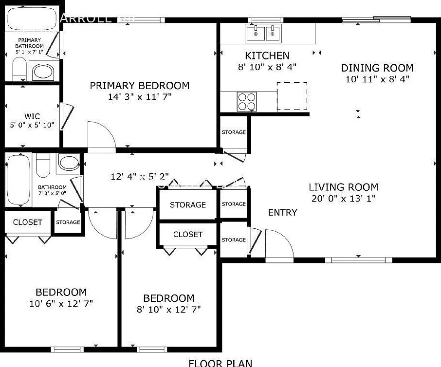 "Charming 3-Bedroom Oasis with 2 Full Baths in Copperas Cove Ideal Comfort in 1052 Sq Ft!" — Photo 3