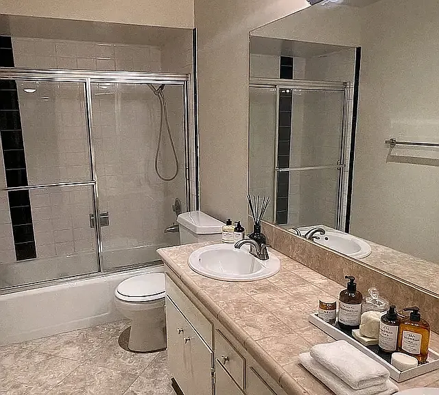 Bathroom - Artificially Staged