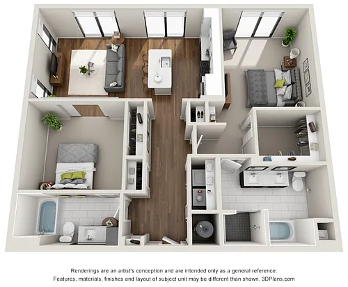 Floor plan B2