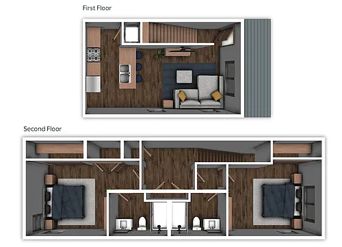 Floor plan 2 Bedroom