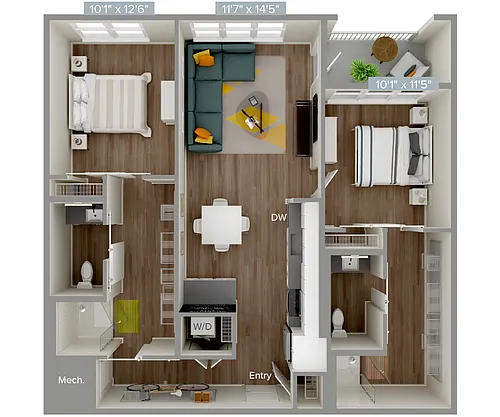 Floor plan BM03-1021-2