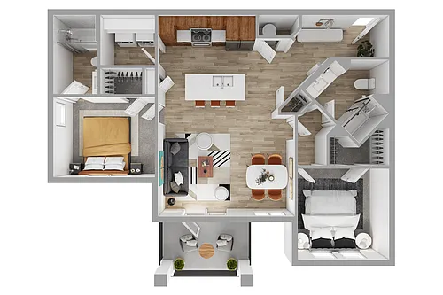 Floor plan B2