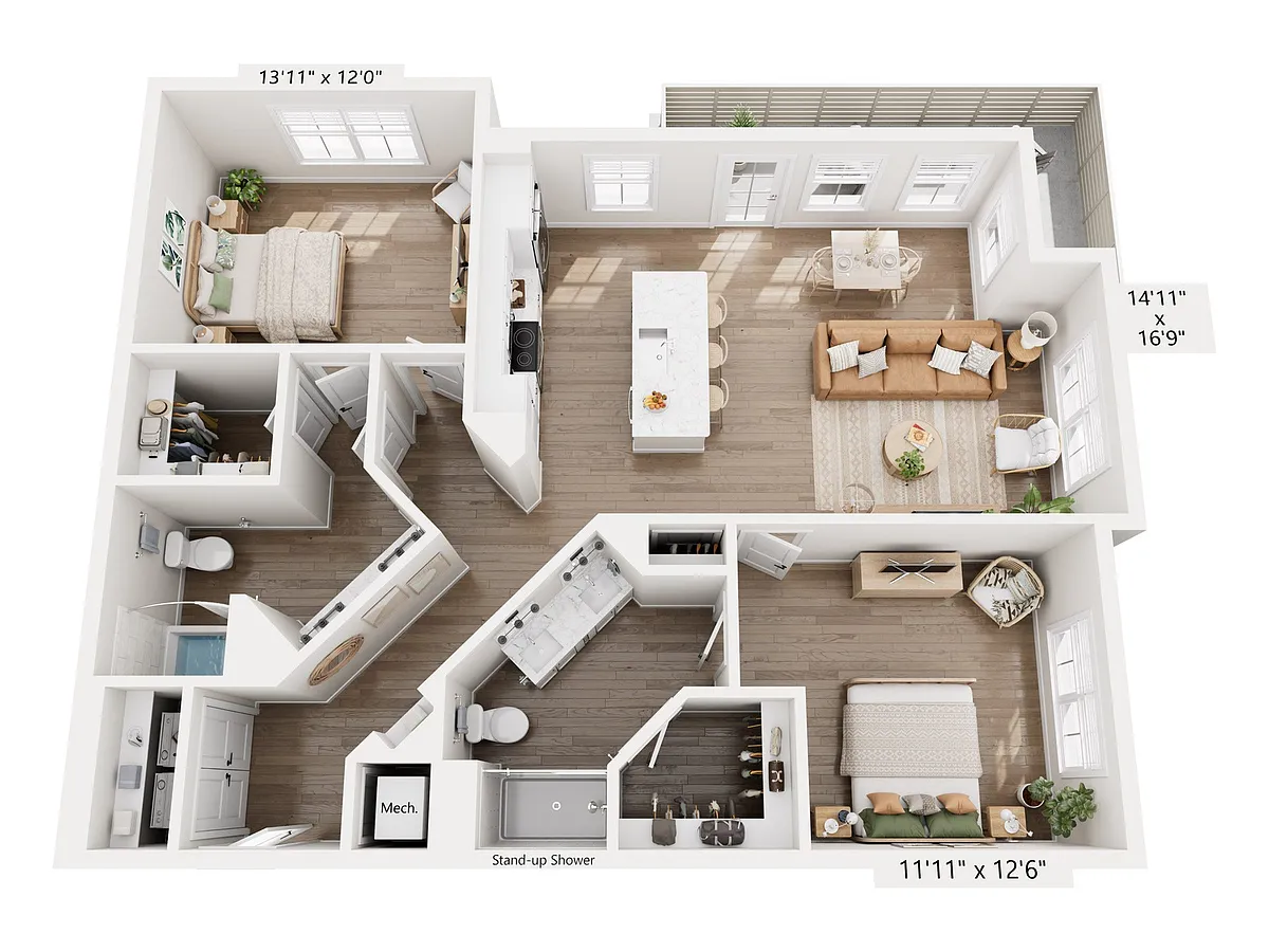 Floor plan B4