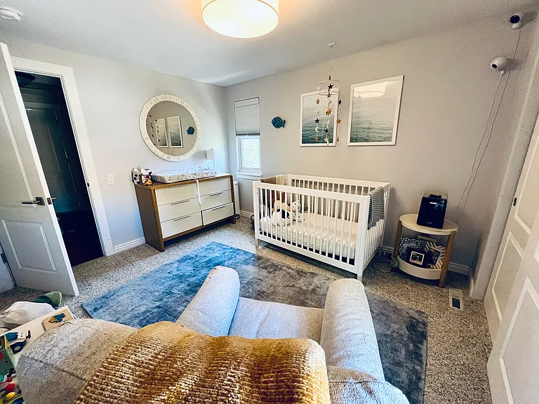 Upper level bedroom #1.