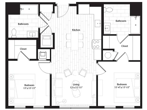 Floor plan B11 GROUP 2A
