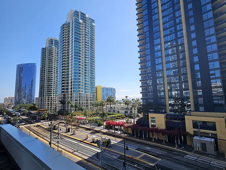 View from patio