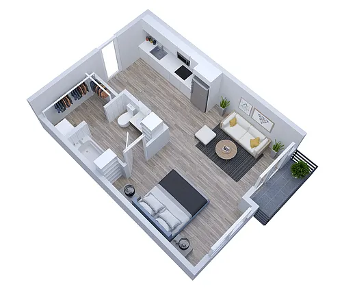 Floor plan Captain
