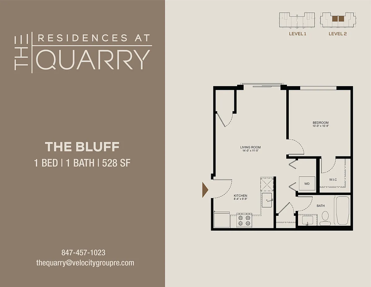 Floor plan The Bluff