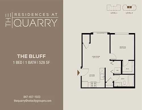 Floor plan The Bluff