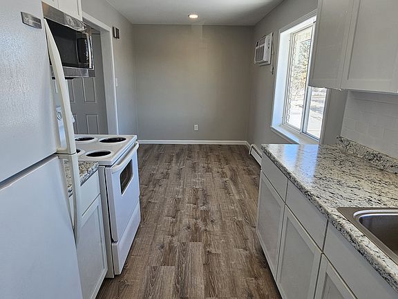 New Lifeproof flooring can be found in the kitchen and bathroom.