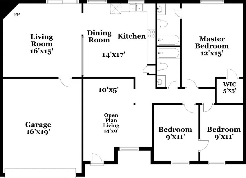 3 bed, 2.0 bath, 1579 sqft, $2,275 — Photo 2