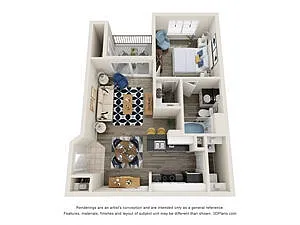 Floor plan EPA11A