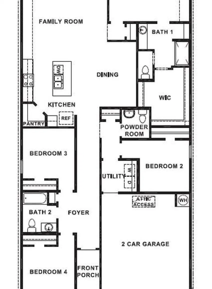 4 bed, 2.5 bath, 1883 sqft, $1,950 — Photo 4