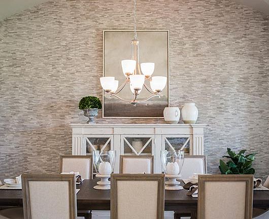 Fulshear Run Soave Model Home Plan Dining Room