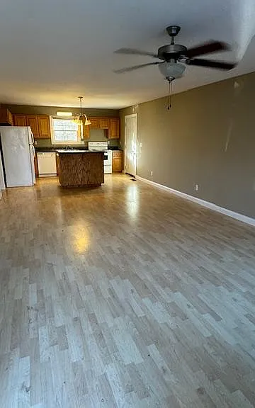 Front door to kitchen