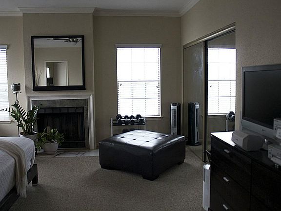 Large closet space. Wall to wall.