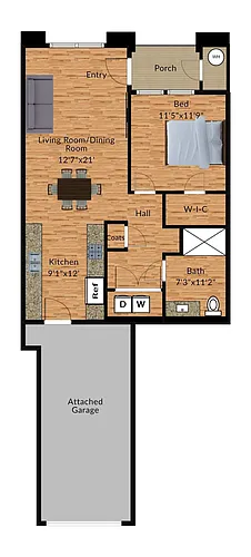 Floor plan 1AX