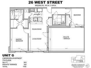 26 West St #7G, Brooklyn, NY 11222