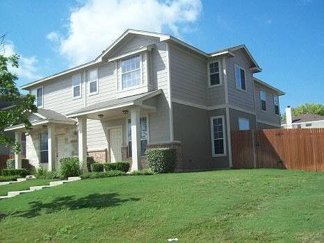 Side of Townhouse (right unit)