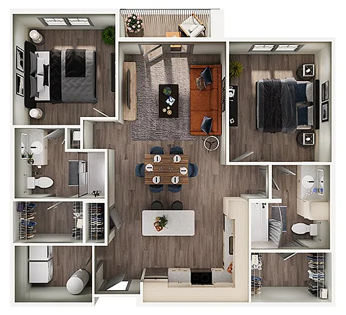 Floor plan Fahrenheit
